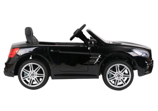 S506 juodas elektromobilis vaikams – Mercedes SL500