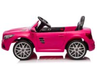 S506 rožinis elektromobilis vaikams – Mercedes SL500