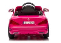 S506 rožinis elektromobilis vaikams – Mercedes SL500