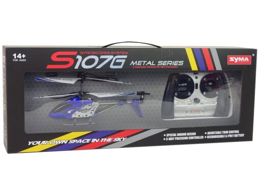 SYMA S107G metalinis RC sraigtasparnis su GYRO stabilizacija