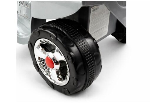 Sidabrinis vaikiškas elektrinis motociklas HC8051
