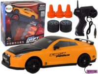 Sportinis automobilis geltonas RC 1:24