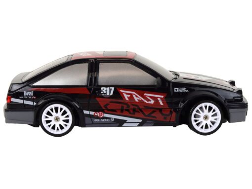 Sportinis automobilis juodas RC 1:24