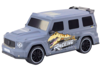 Sportinis automobilis su dinozauru 1:10 pilkas