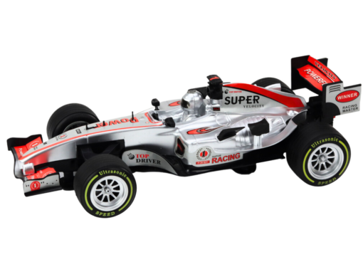 Sportinis automobilis trinties pavara sidabrinis