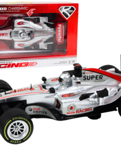 Sportinis automobilis trinties pavara sidabrinis