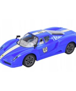 Sportinis automobilis valdomas pultu mėlynas