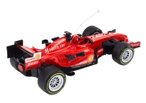 Sportinis automobilis valdomas pultu raudonas