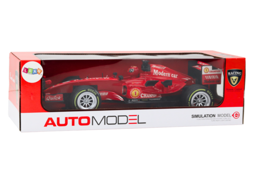 Sportinis automobilis valdomas pultu raudonas
