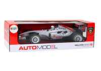 Sportinis automobilis valdomas pultu sidabrinis