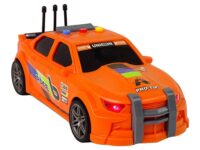 Sportinis oranžinis automobilis 1:16 su efektais