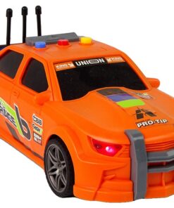Sportinis oranžinis automobilis 1:16 su efektais