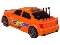Sportinis oranžinis automobilis 1:16 su efektais