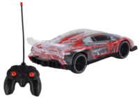 Sportinis rc automobilis raudonas šviesos