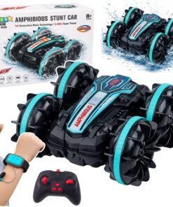 Super RC 4×4 amfibija – plaukiojantis automobilis su 360° gestų valdymu