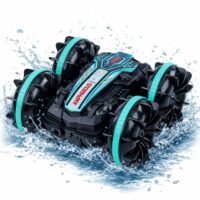 Super RC 4×4 amfibija – plaukiojantis automobilis su 360° gestų valdymu