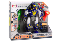 Surenkamas robotas su grąžtu tamsiai mėlynas