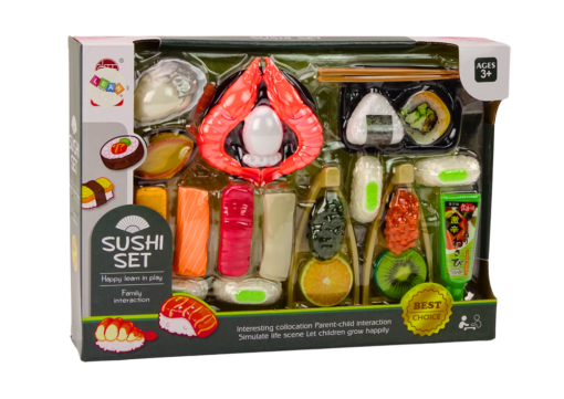 Sushi rinkinys vaikams su lazdelėmis