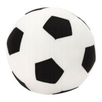 Šviečiantis minkštas guminis futbolo kamuolys vaikams
