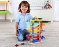 TOOKY TOY spalvinga automobilių čiuožimo trasa