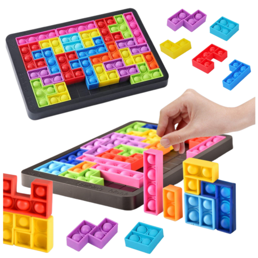 Tetris Pop It 3in1 sensorinis žaislas