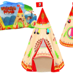 Tipi palapinė vaikams sodui