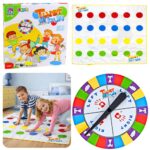 Twist Fun šeimos žaidimų kilimėlis – vikrumo ir judesio žaidimas
