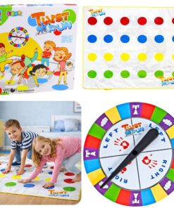 Twist Fun šeimos žaidimų kilimėlis – vikrumo ir judesio žaidimas