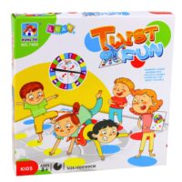 Twist Fun šeimos žaidimų kilimėlis – vikrumo ir judesio žaidimas
