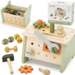 VIGA PolarB Mini Workshop 2in1 &ndash; puidust t&ouml;&ouml;riistakomplekt