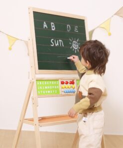 VIGA didelė edukacinė lenta 2 in 1