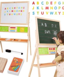 VIGA didelė edukacinė lenta 2 in 1