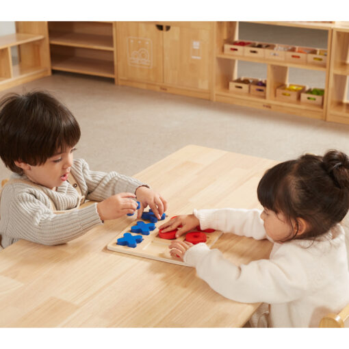 VIGA klasikinis medinis „Kryžiukai-nuliukai“ žaidimas