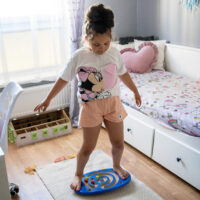 VIGA medinė sensorinė balansinė lenta su labirintu