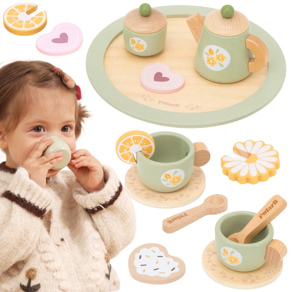 VIGA medinis pavasarinis arbatos servizas – 15 dalių VIGA medinis pavasarinis arbatos servizas – 15 dalių