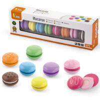VIGA medinis spalvotų macarons rinkinys