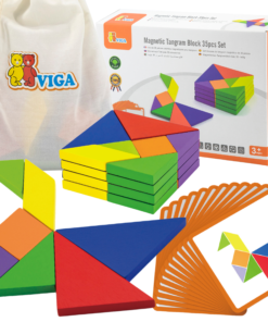 VIGA medinis tangram loginis žaidimas (galvosūkis)