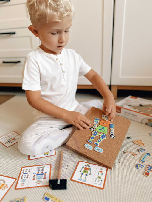 VIGA medinis vinukų kalimo rinkinys (Montessori)