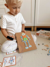 VIGA medinis vinukų kalimo rinkinys (Montessori)