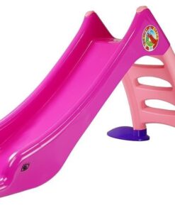 Vaikiška čiuožykla – rožinė–violetinė