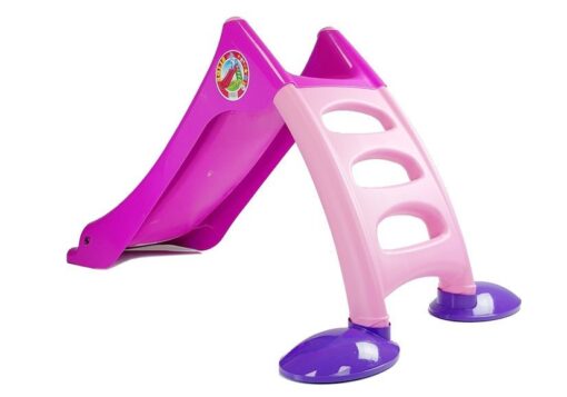 Vaikiška čiuožykla – rožinė–violetinė