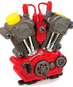 Vaikiškas automobilio variklis mažajam mechanikui