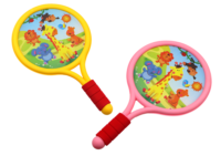 Vaikiškas badmintonas su gyvūnėliais