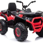 Vaikiškas elektrinis keturratis XMX607 – raudona