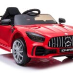 Vaikiškas elektromobilis Mercedes SLS AMG GT R – raudonas