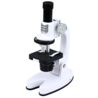 Vaikiškas mikroskopas su 1200× priartinimu ir laboratoriniu rinkiniu