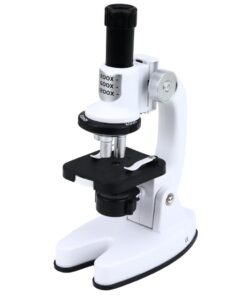 Vaikiškas mikroskopas su 1200× priartinimu ir laboratoriniu rinkiniu