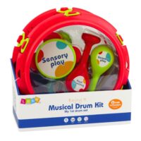 Vaikiškų muzikos instrumentų rinkinys 6 dalių
