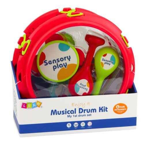 Vaikiškų muzikos instrumentų rinkinys 6 dalių