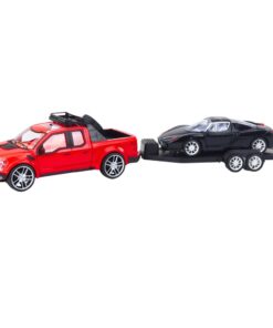 Visureigio rinkinys su priekaba ir sportiniu automobiliu